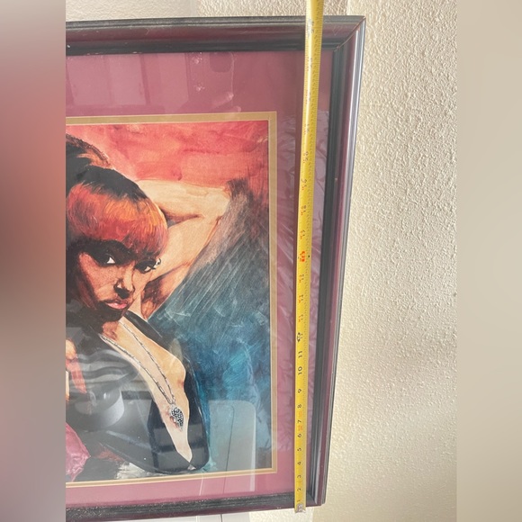 Original Painting of Lisa “Left Eye” Lopez Titled Portrait of a Star - Picture 3 of 7